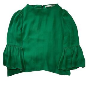 Alice + Olivia Bernice Top in Juniper